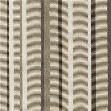 Kasmir Fabrics Cassel Stripe Taupe Fabric 